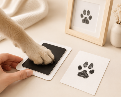 Pfotenabdruck Erinnerungsset für Hunde & Katzen