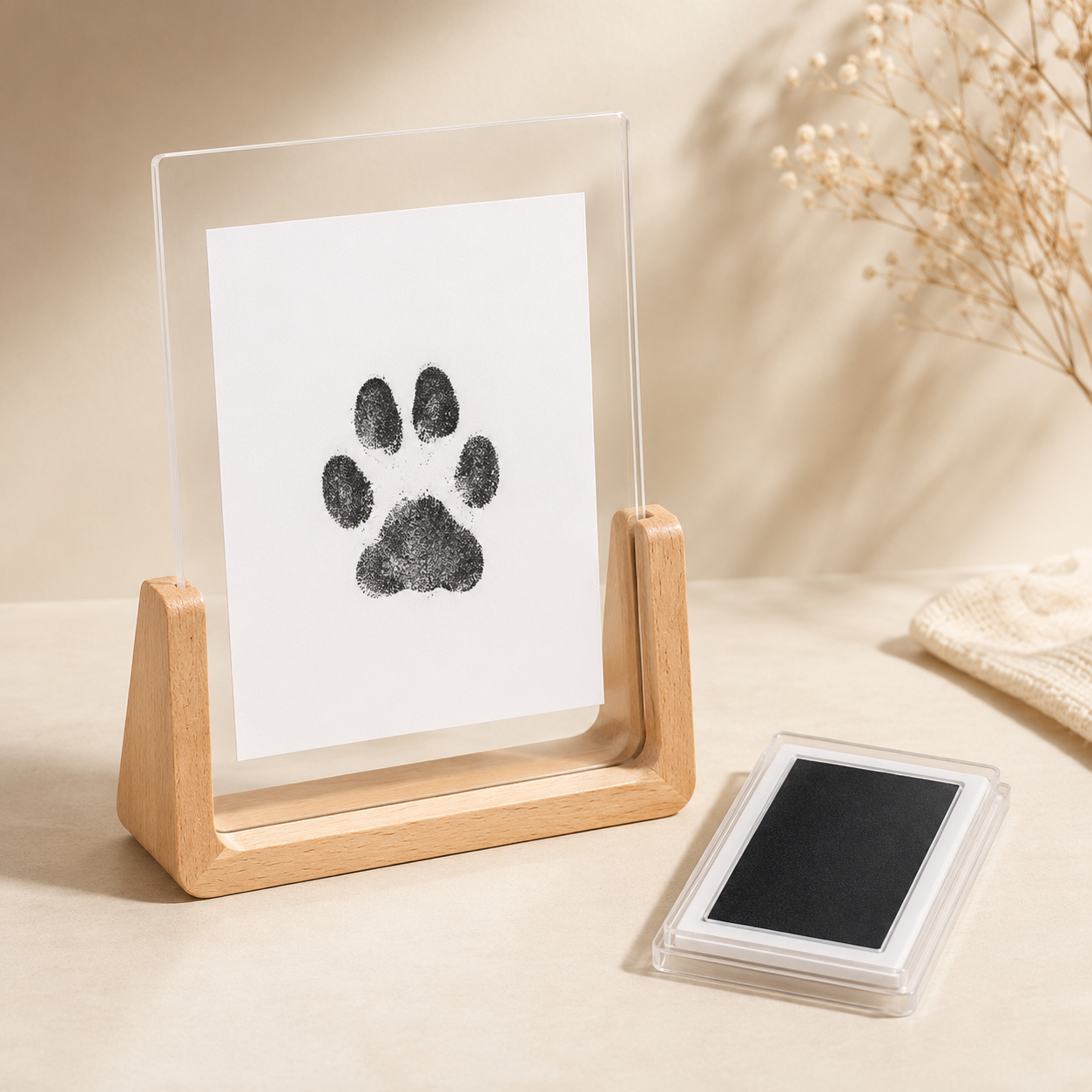 Pfotenabdruck Erinnerungsset für Hunde & Katzen
